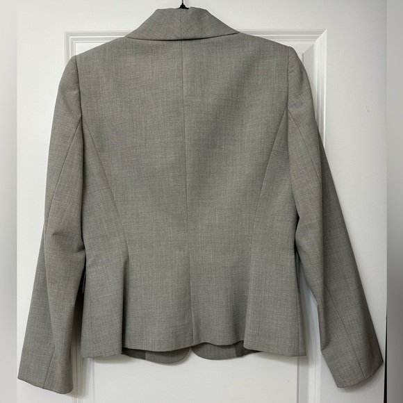Gianni Bini light gray blazer Sz 8 #174 - Picture 4 of 6
